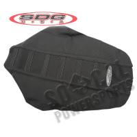 SDG - SDG 6-Rib Gripper Seat Cover - Black Cover/Black Ribs - 95957 - Image 2