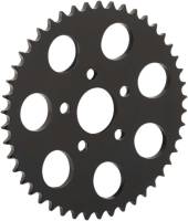 Drag Specialties - Drag Specialties Rear Wheel Sprocket - 46T - Gloss Black - 1210-1840 - Image 1