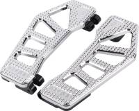 Thrashin Supply Company - Thrashin Supply Company Apex Driver Floorboards - Chrome - TSC-2211-3 - Image 1
