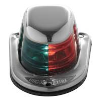 Attwood Marine - Attwood 1-Mile Deck Mount, Bi-Color Red/Green Combo Sidelight - 12V - Stainless Steel Housing - Image 3