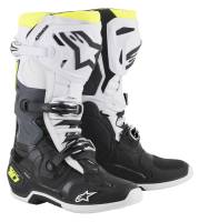 Alpinestars - Alpinestars Tech 10 Boots - 2010020-125-12 - Black/White/Yellow Fluid - 12 - Image 1