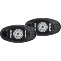 RIGID Industries - RIGID Industries A-Series Low Power Black Housing/White Light - Pair - Image 1