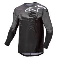 Alpinestars - Alpinestars Techstar Graphite Jersey - 3760922-9310-L - Dark Gray/Black - Large - Image 1