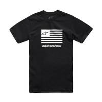 Alpinestars - Alpinestars Flag CSF T-Shirt - 1214-73130-1020-M - Black/White - Medium - Image 1