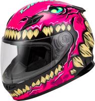 G-Max - G-Max GM-49Y Drax Youth Helmet - F1499401 - Pink - Medium - Image 1