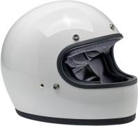Biltwell Inc. - Biltwell Inc. Gringo Solid Helmet - 1002-517-104 - Gloss White - Large - Image 4