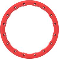 AMS - AMS Roll N 106 Beadlock Rings - 14in. - Red - 14B04 - Image 1