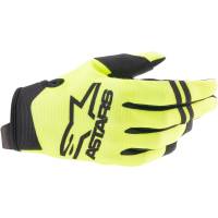 Alpinestars - Alpinestars Radar Gloves - 3561821-551-SM - Yellow Fluo/Black - Small - Image 1