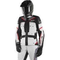Alpinestars - Alpinestars Stella Andes Pro Drystar Tech Air Womens Jacket - 3217119-9113-S - Light Gray/Black/Dark Gray/Red - Small - Image 1