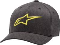 Alpinestars - Alpinestars Ageless Curve Hat - 1017-81010-1955-SM/M - Gray/Hi Viz Yellow - Sm-Md - Image 1