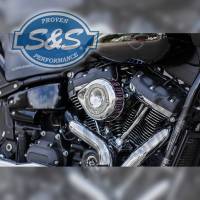 S&S Cycle - S&S Cycle Stealth Mini Tear-Drop Air Cleaner Cover - Chrome - 170-0366 - Image 2