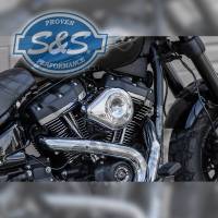 S&S Cycle - S&S Cycle Stealth Mini Tear-Drop Air Cleaner Cover - Chrome - 170-0366 - Image 3