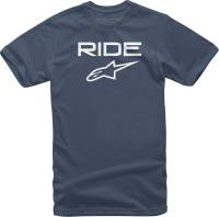 Alpinestars - Alpinestars Ride 2.0 T-Shirt - 1038-72000-7020-2XL - Navy - 2XL - Image 1