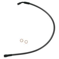 Magnum - Magnum Black Pearl Designer Series Front Upper Brake Line - 3/8in./10mm, 35deg. Banjo - 19in. - 47119 - Image 1