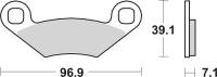 SBS - SBS ATS Sintered Brake Pads - 642ATS - Image 2