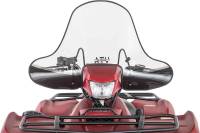 Slipstreamer - Slipstreamer SS-2 Big Country ATV Windshield - High Cutout/Screened - SS-2PX - Image 1