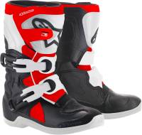 Alpinestars - Alpinestars Tech 3S Kids Boots - 2014518-1231-10 - Black/White/Red - 10 - Image 1
