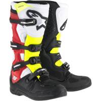 Alpinestars - Alpinestars Tech 5 Boots - 2015015123514 - Black/Red/Fluorescent Yellow - 14 - Image 1