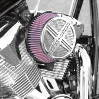 Baron Custom Accessories - Baron Custom Accessories XXX Big Air Kits - Chrome - BA-2313-00 - Image 2