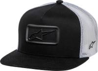 Alpinestars - Alpinestars Racer Trucker Hat - 1213-81202-1010-OS - Black/Black - OSFM - Image 1