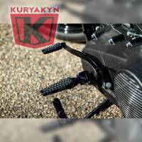 Kuryakyn - Kuryakyn Thresher Pegs with Male Mount Adapters - Satin Black - Pair - 5953 - Image 3