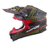 Scorpion - Scorpion VX-35 Miramar Helmet - 35-2013 - Green Camo - Small - Image 1