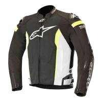 Alpinestars - Alpinestars Tech-Air Compatible T-Missile Air Jacket - 3300618-125-XL - Black/White/Yellow Fluo - X-Large - Image 1