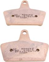 DP Brakes - DP Brakes Standard Sintered Metal Brake Pads - HHI 4-Piston Sprocket/ Brake Caliper - DP530 - Image 2