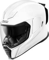 Icon - Icon Airflite Gloss Solid Helmet - 0101-10864 - White - Large - Image 1