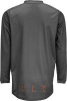 Fly Racing - Fly Racing F-16 Youth Jersey - 374-926YX - Gray/Orange - X-Large - Image 2