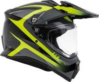 Fly Racing - Fly Racing Trekker Pulse Helmet - F73-7024XS - Black/Hi-Vis - X-Small - Image 4