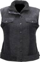 Z1R - Z1R Friske Womens Vest - 2831-0092 - Black - Medium - Image 1