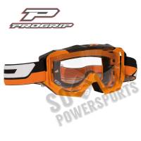 Pro Grip - Pro Grip 3200 MX Enduro Goggles - PZ3200AR - Orange / Clear Light Sensitive Lens - OSFA - Image 2