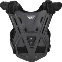 Fly Racing - Fly Racing Revel Roost CE Rated Youth Guards - 36-16058 - Black - OSFM - Image 2