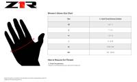 Z1R - Z1R Recoil 2 Womens Gloves - 3302-0897 - Black - X-Small - Image 3