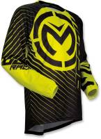 Moose Racing - Moose Racing Qualifier Jersey (2018) - 2910-4482 - Black/Hi-Viz - X-Large - Image 1