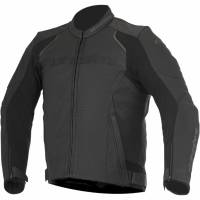 Alpinestars - Alpinestars Devon Leather Jacket - 31020161054 - Black - 44 - Image 1