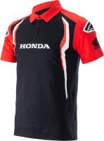 Alpinestars - Alpinestars Honda Polo Shirt - 1H20-41220-3010-XL - Red/Black - X-Large - Image 1