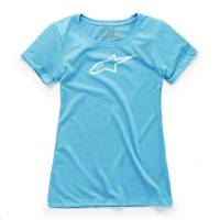 Alpinestars - Alpinestars Ageless Womens T-Shirt - 1W387300271S - Light Blue - Small - Image 1