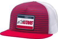 Alpinestars - Alpinestars Dominate Trucker Hat - 1139-81535-30 - Red - OSFA - Image 1