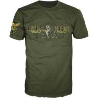 Lethal Threat - Lethal Threat Wheels of Victory T-Shirt - VV40168XXXL - Green - 3XL - Image 1