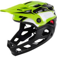 Kali Protectives - Kali Protectives Child Maya Race Helmet - 0221923322 - Gloss Lime/White/Black - OSFA - Image 1