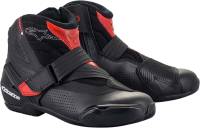 Alpinestars - Alpinestars SMX1-R V2 Vented Boots - 2224021-13-39 - Black Red - 6 - Image 1