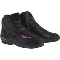Alpinestars - Alpinestars Stella SMX-1R Non-Vented Womens Boots - 2224616103940 - Black/Pink - 8.5 - Image 1