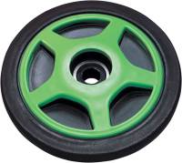 Parts Unlimited - Parts Unlimited Colored Idler Wheel - 6.38in. x .75in. (With Insert) - Green - 04-200-10 - Image 1