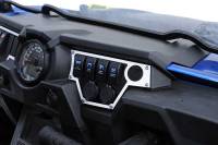 Moose Utility - Moose Utility Large 4 Switch Dash Plate - Right - White - 100-4371-PU - Image 4