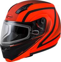 G-Max - G-Max MD-04S Docket Helmet - G2042663 - Hi-Vis Orange/Black - X-Small - Image 1