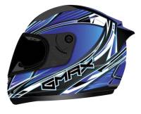 G-Max - G-Max FF49 Sektor Snow Helmet - XF-3-72-6302XS - Blue/White/Black - X-Small - Image 1