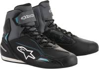 Alpinestars - Alpinestars Stella Faster-3 Womens Riding Shoes - 251041911716.5 - Black/Gray/Ocean - 6.5 - Image 1