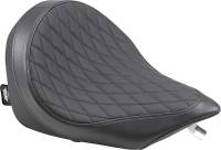 Drag Specialties - Drag Specialties Low Profile Solo Seat - Diamond Stitch - 0810-1601 - Image 1